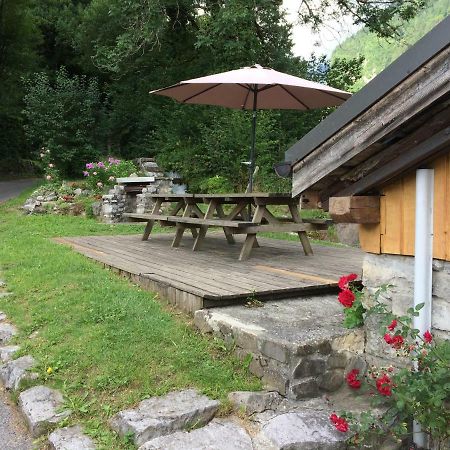 Gite Des Moulins Samoens Bagian luar foto